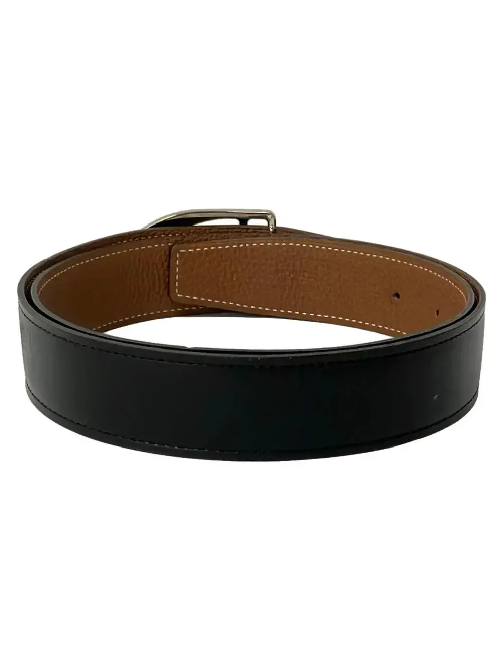 Hermes Detriers Dark Brown Black Silver #294095H61B